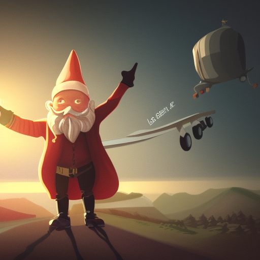 steven bonnell riding airplane, gravy gnome, 8k, epic composition