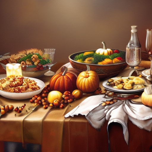 no nut november thanksgiving table
