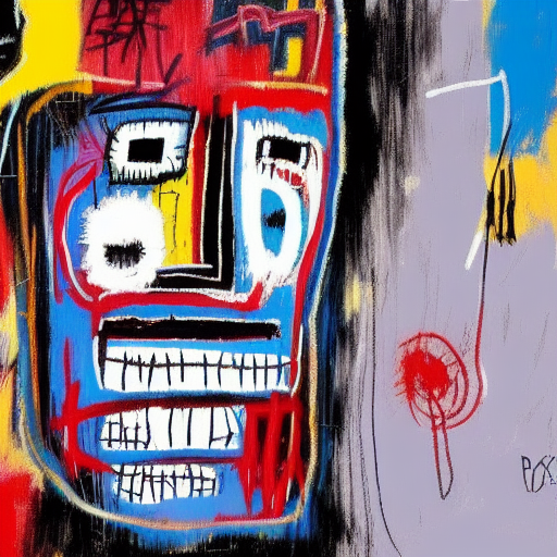 Jean-Michel Basquiat Samo 'To Repel Ghosts' (
