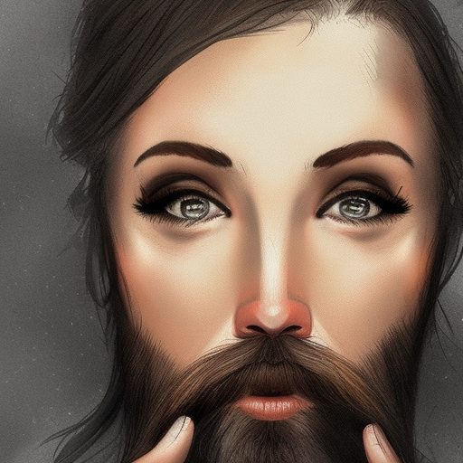 Bearded woman