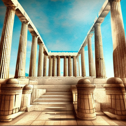 greek temple beautiful