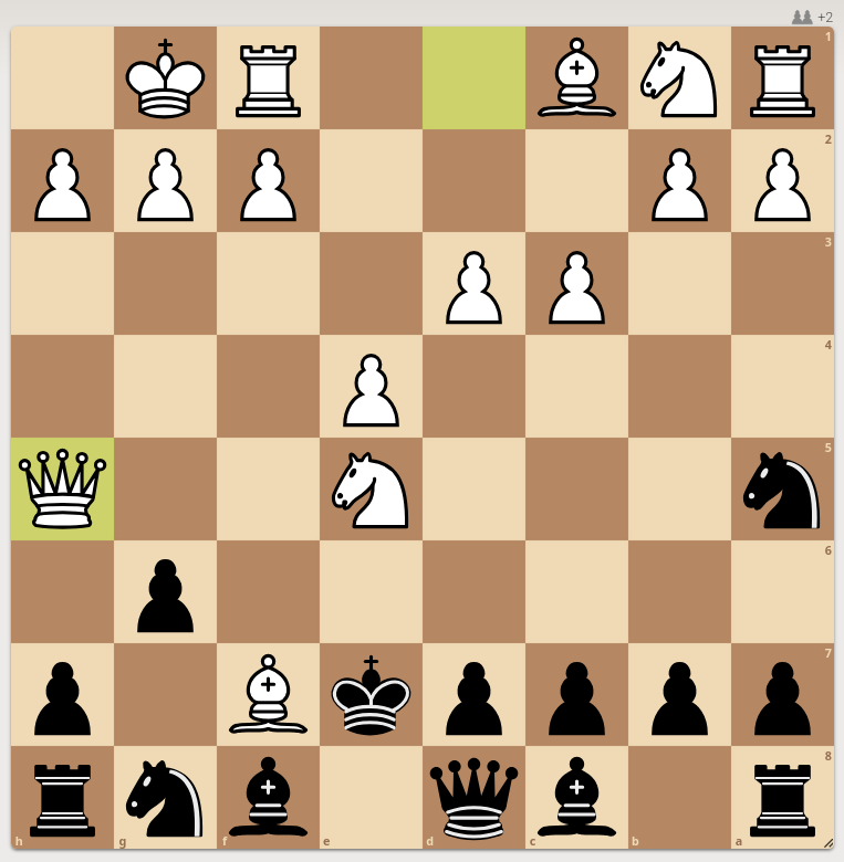 ♟️Manifold Plays Chess | ♚ Black to move, move 9 | Manifold