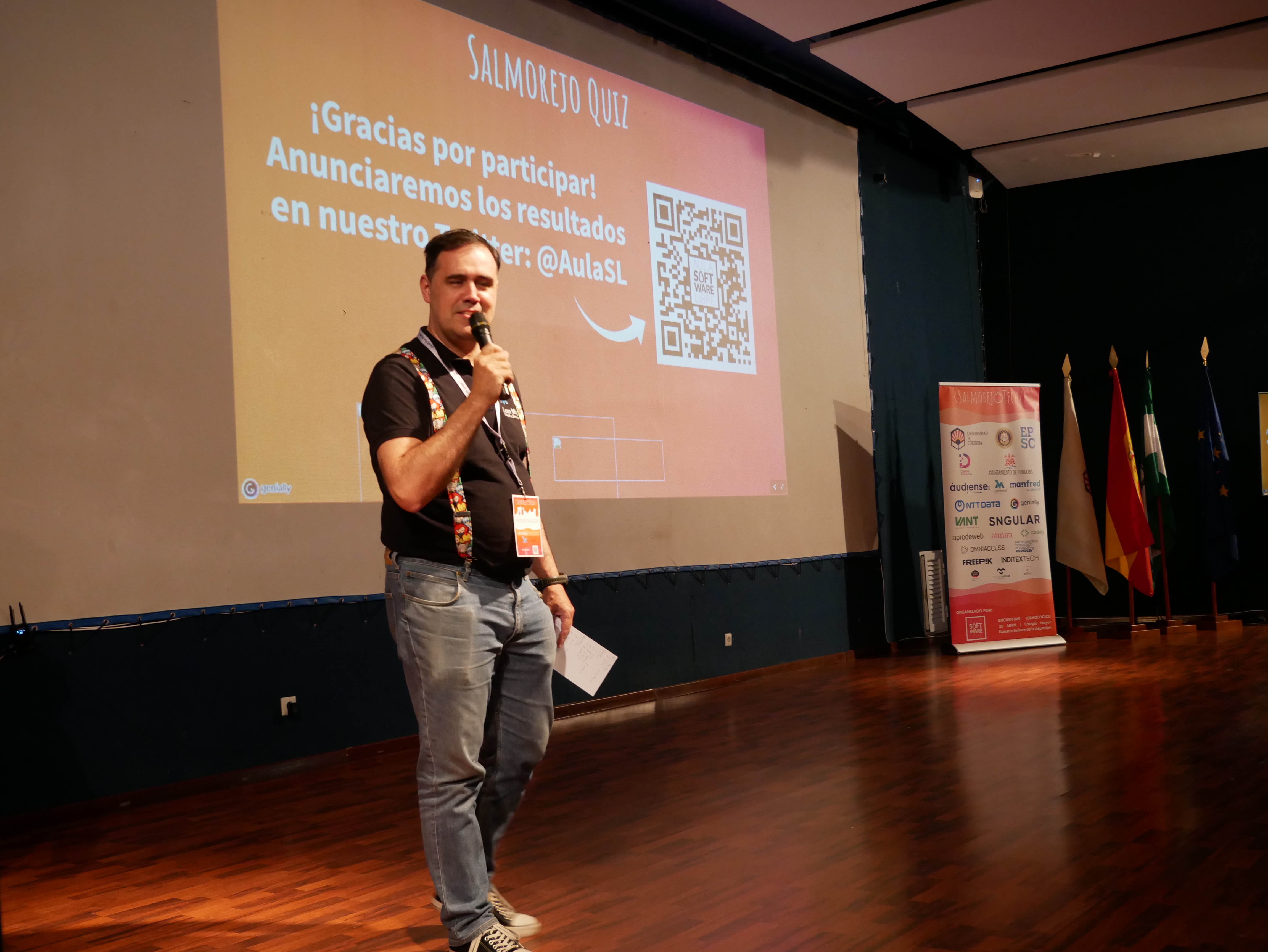 En el escenario de la SalmorejoTech 2024