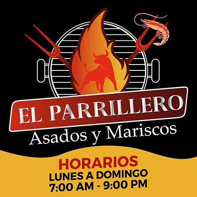 Logo de El Parrillero Asados y Mariscos