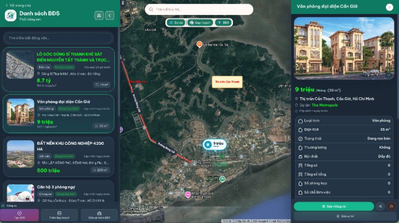 Nâng cấp nền tảng với Google Maps Và Diện Mạo Hoàn Toàn Mới