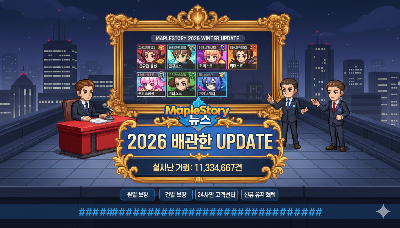 메이플스토리 정보 이미지