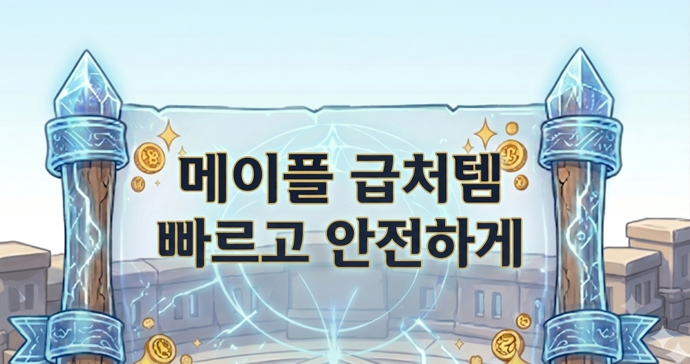 메이플스토리 정보 이미지