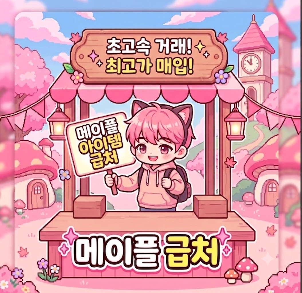 메이플 급처 손해 안 보는 법! 상황별 장비 정리 꿀팁 총정리