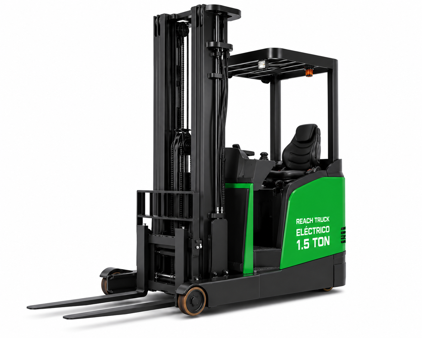 Montacargas Reach Truck Eléctrico 1.5 Ton