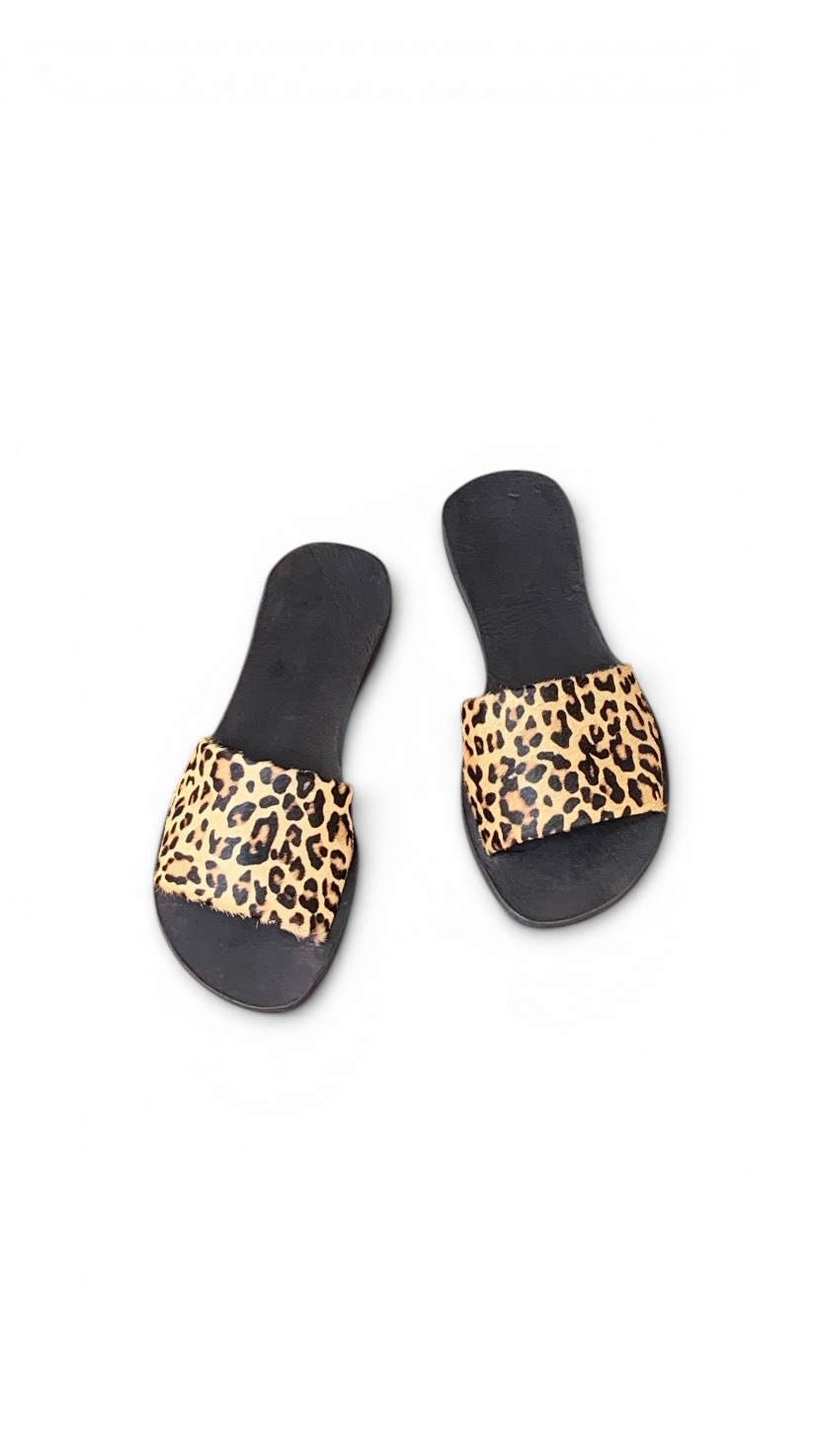 Slide 82 leopard print Sandal