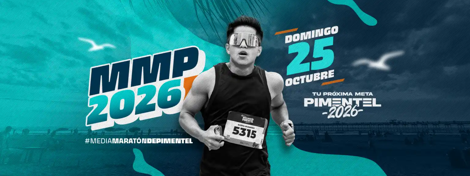 Media Maratón de Pimentel 2026 | 5K, 10K, 21K | Chiclayo — Deporte · Chiclayo