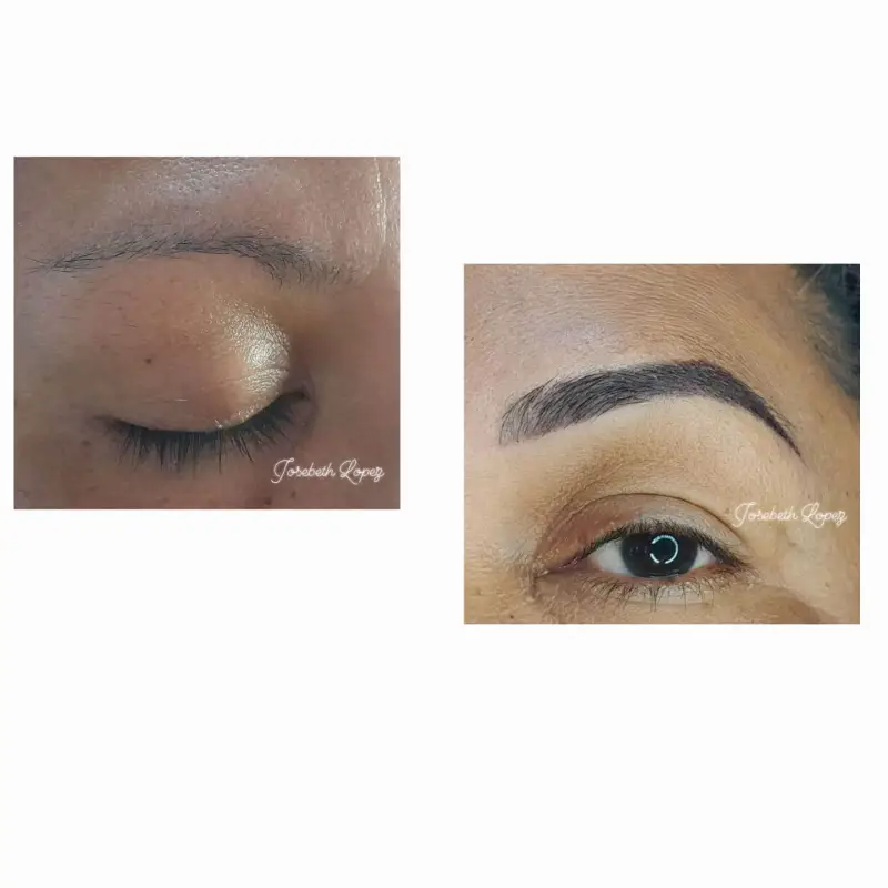 Cejas en henna