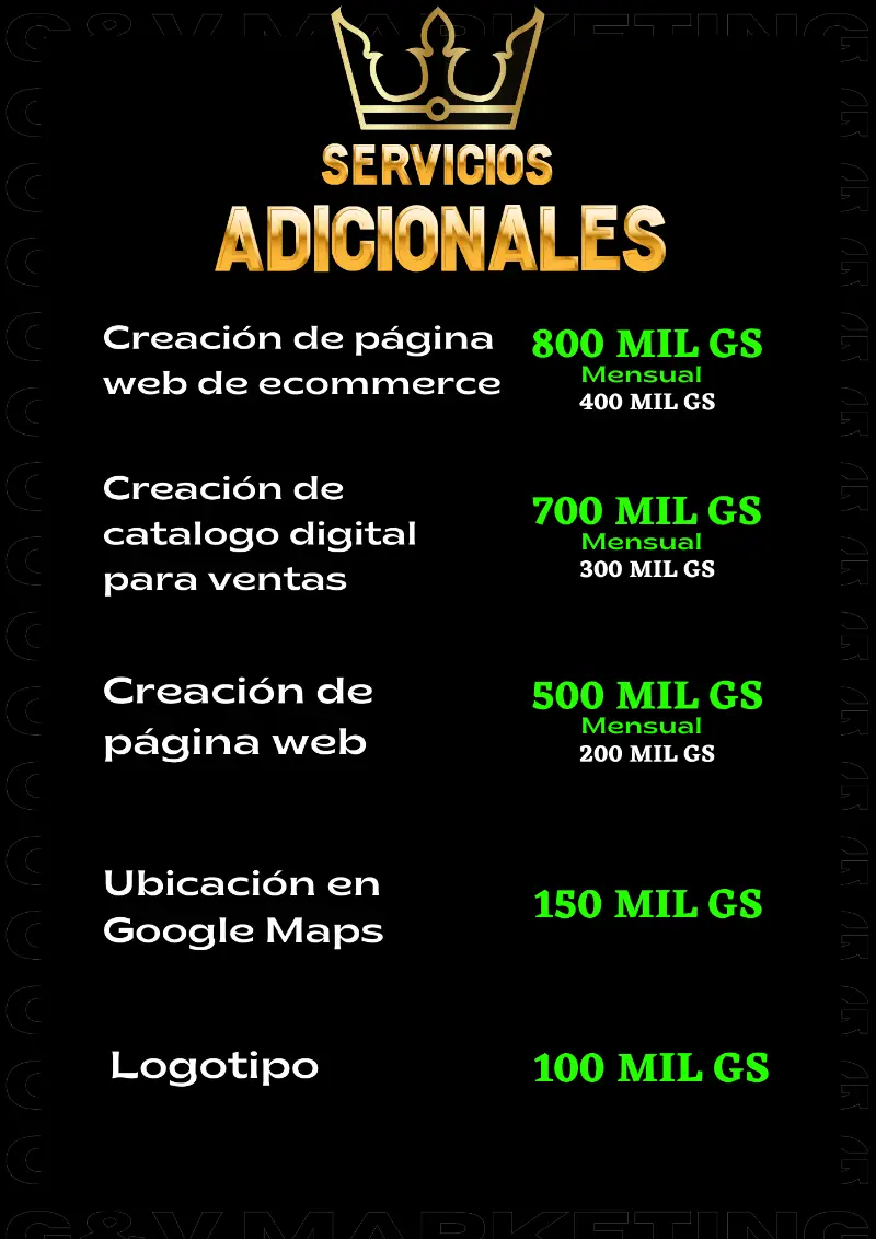 Servicios Adicionales