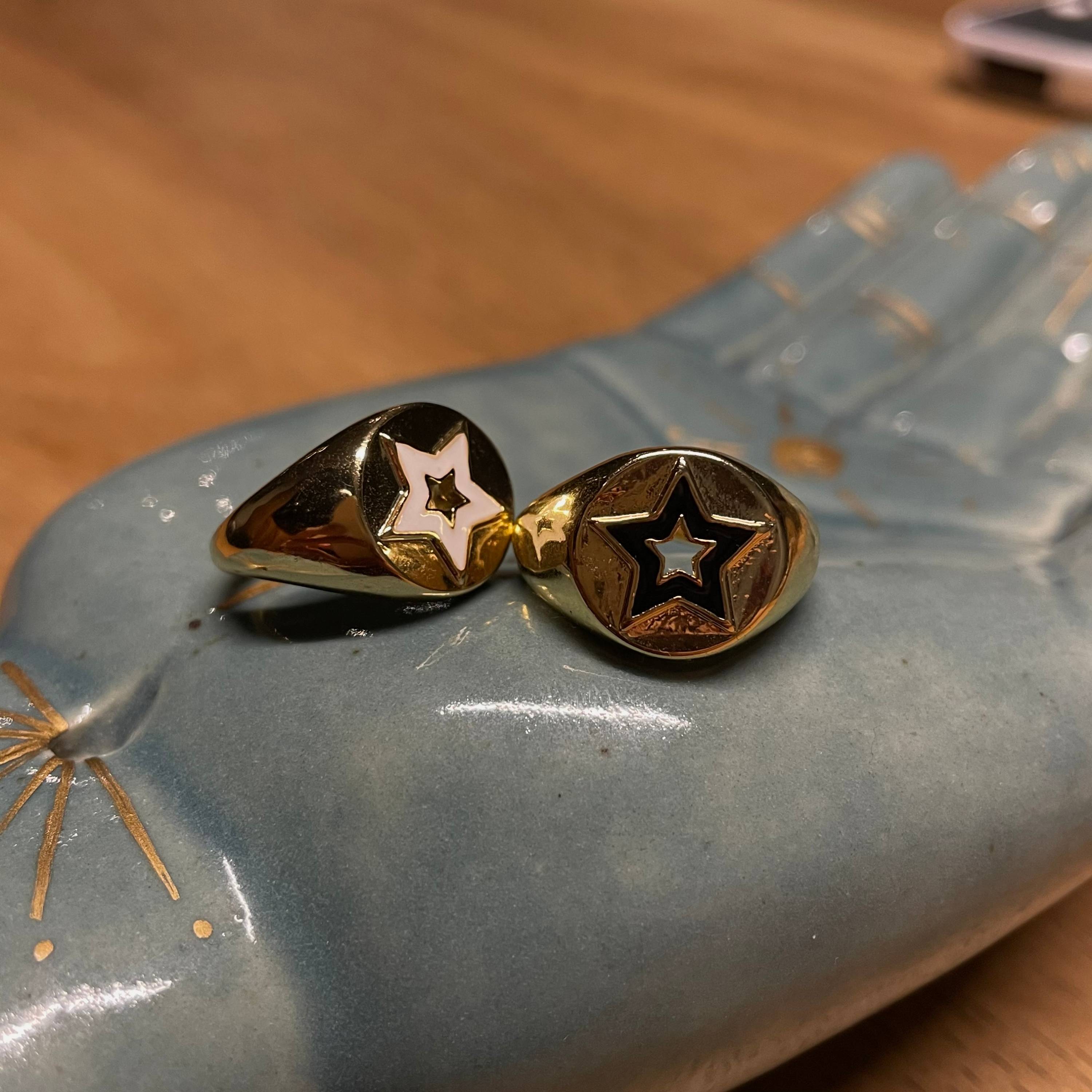 Anillo Grueso Estrella