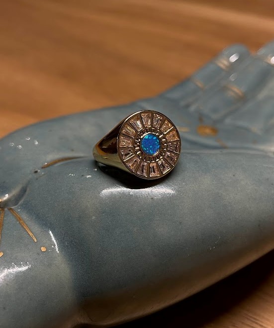 Anillo Chunky con Ópalo
