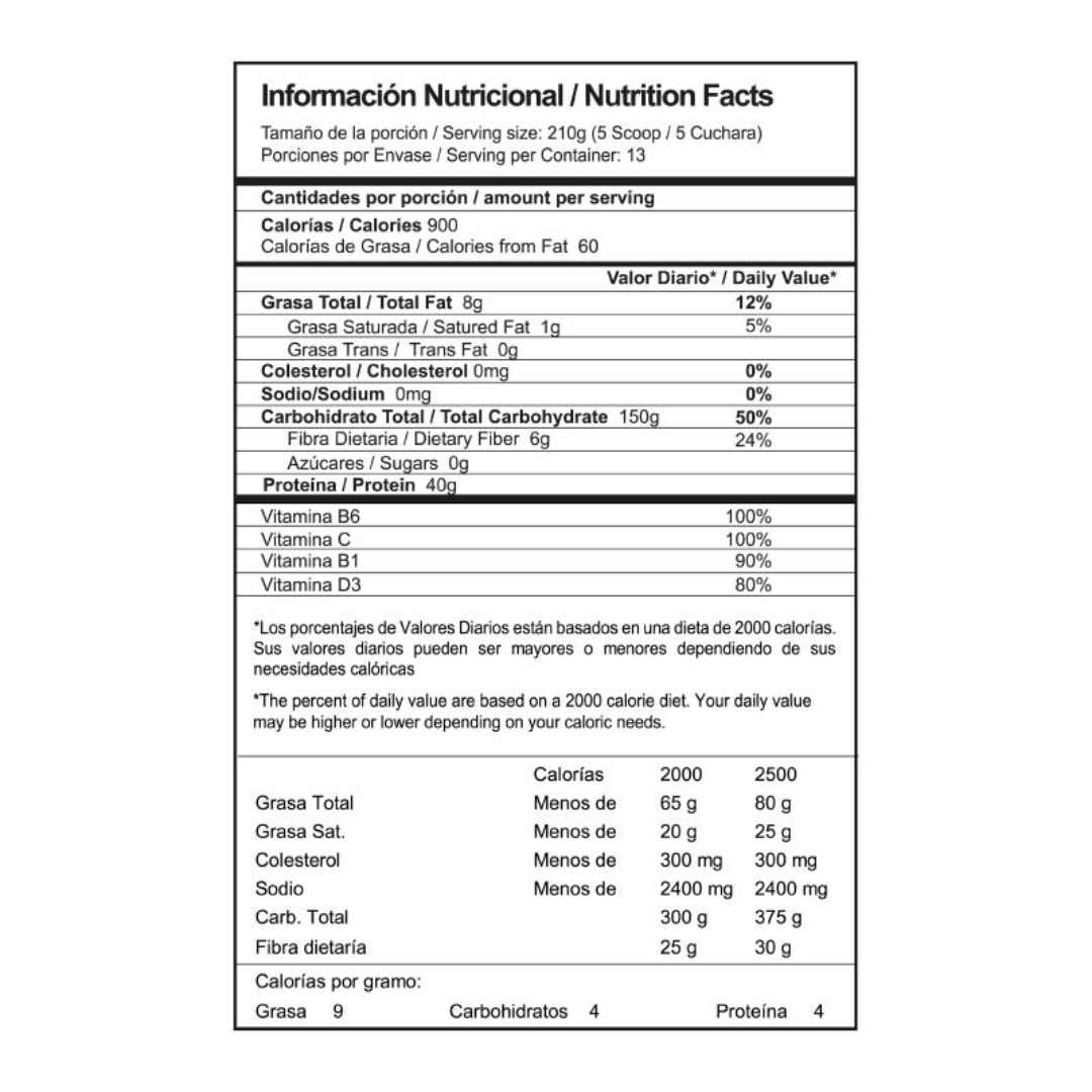 THE WHEY OF GAIN 3Lb-6Lb 