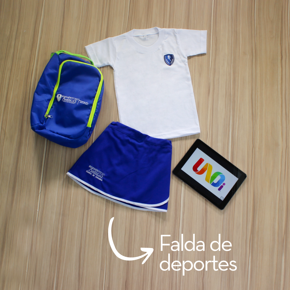 Falda de deportes