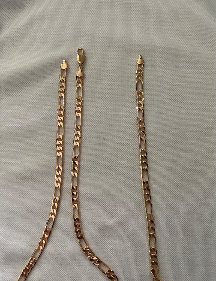 Cadena y esclava Cartier 18k