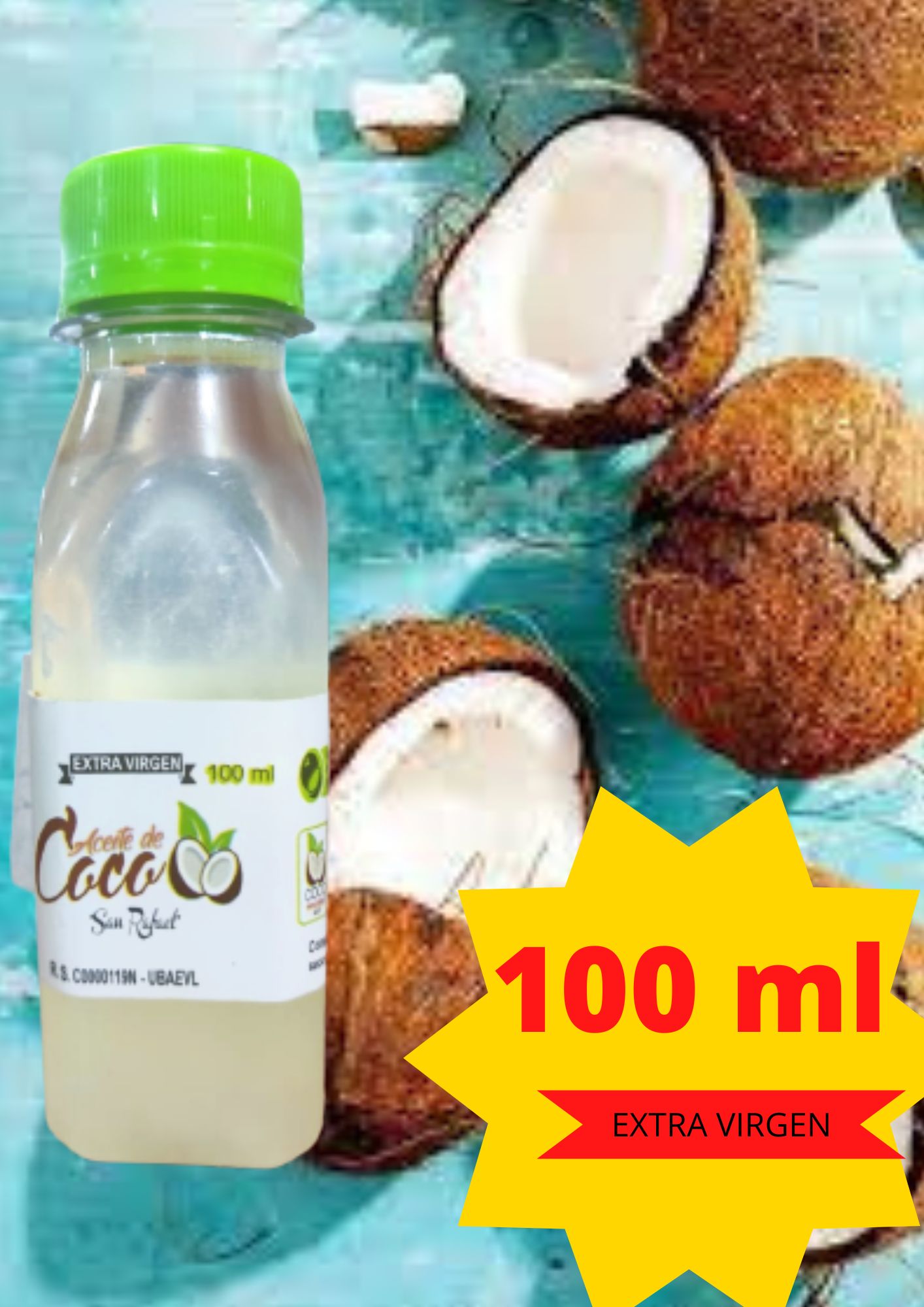 Aceite de coco extra virgen