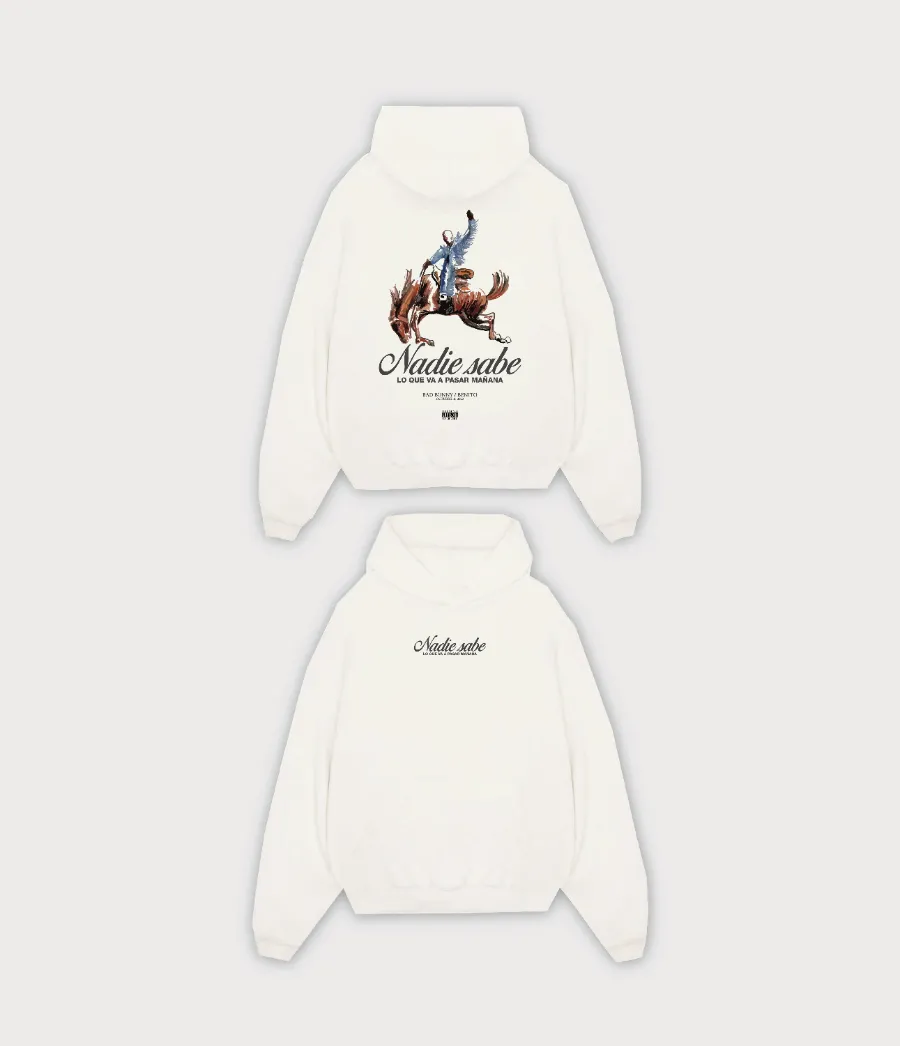 HOODIE ``NADIE SABE´´ BOXY OVERSIZE