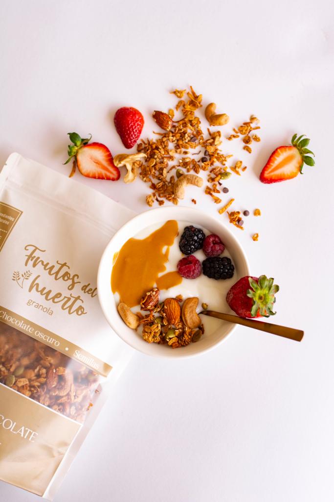 Granola artesanal receta chocolate