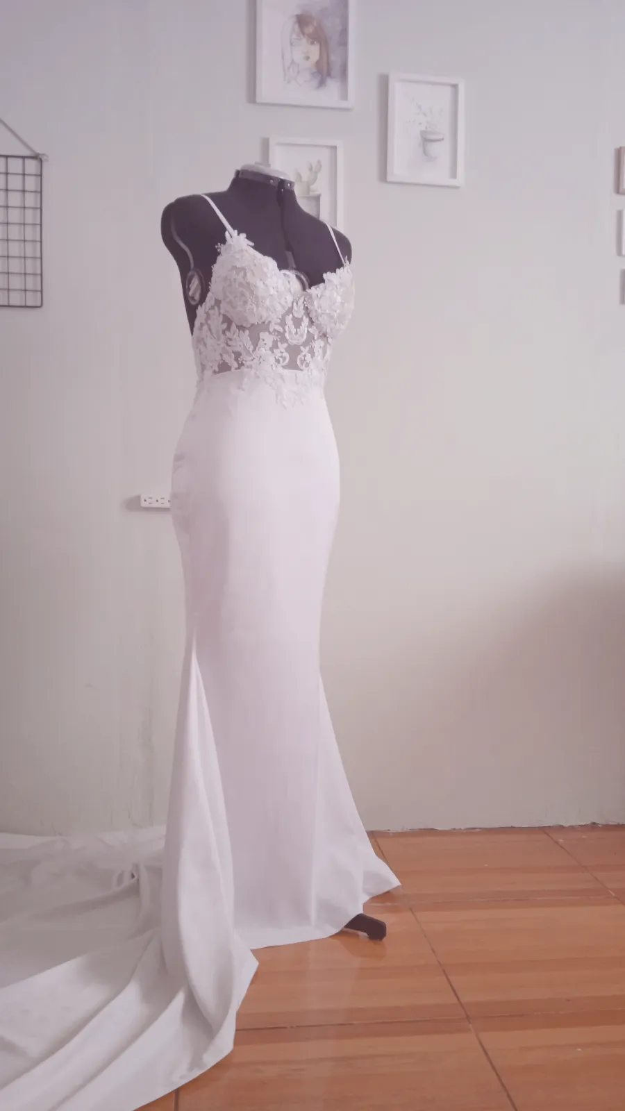 Vestido de Novia (corte sirena)