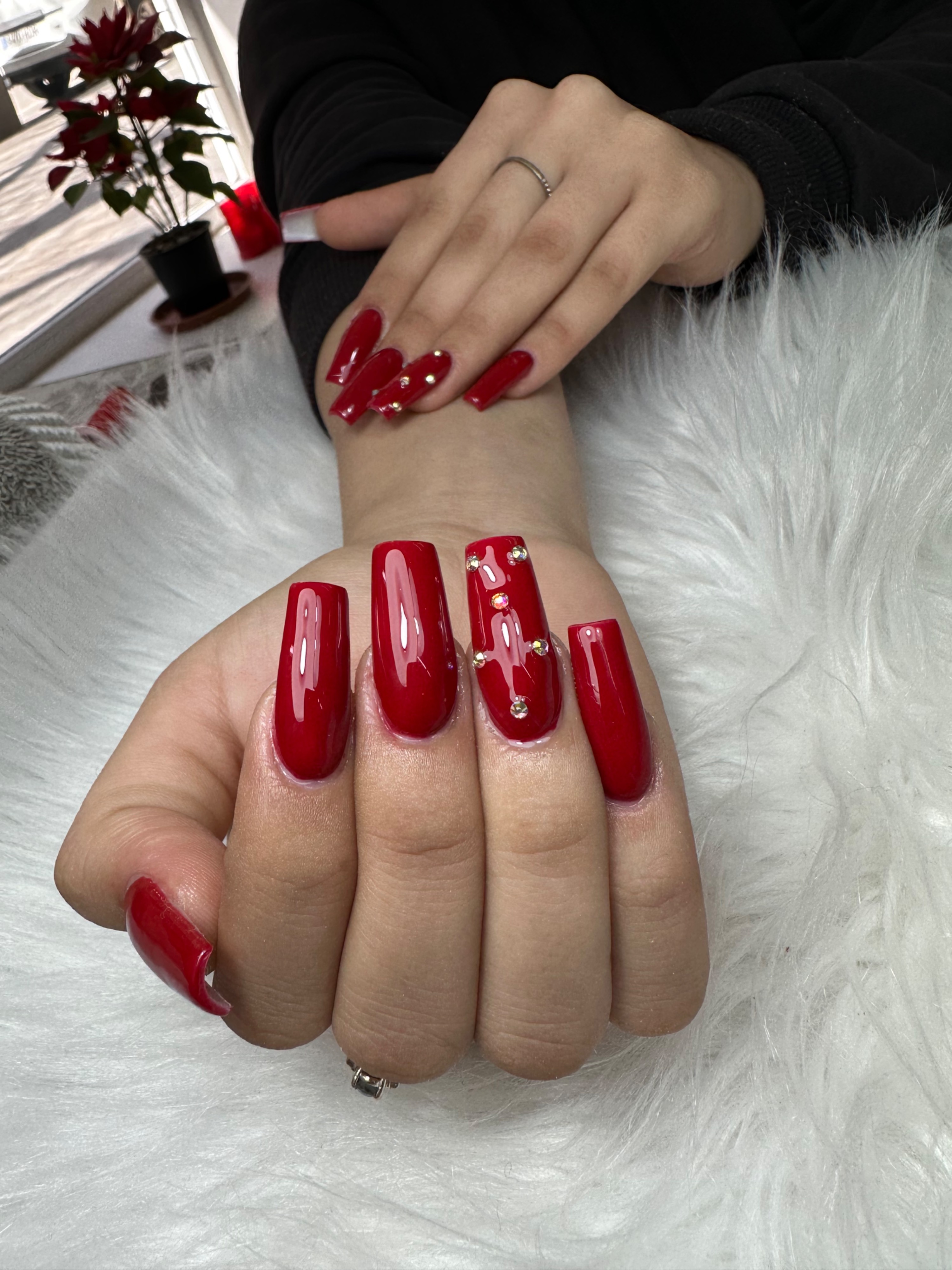 Uñas de porcelana con 3D