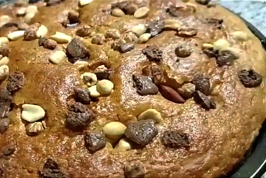 Torta frutos secos & choco
