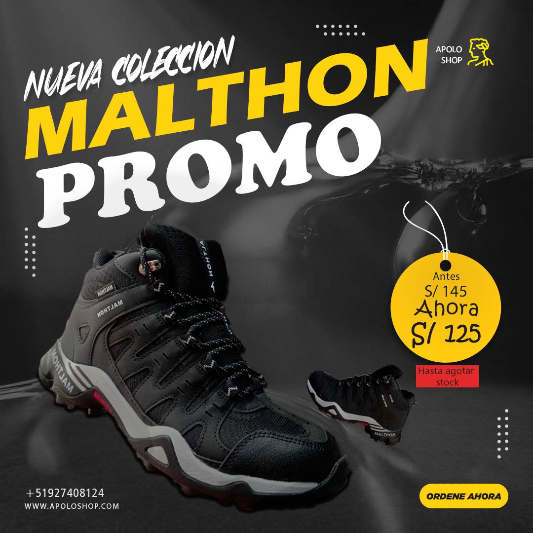 Malthon promo para hombre caña alta