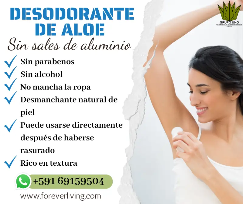 ALOE EVER-SHIELD (DESODORANTE EN BARRA) 92gr.