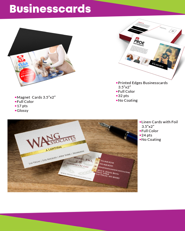 Businesscards