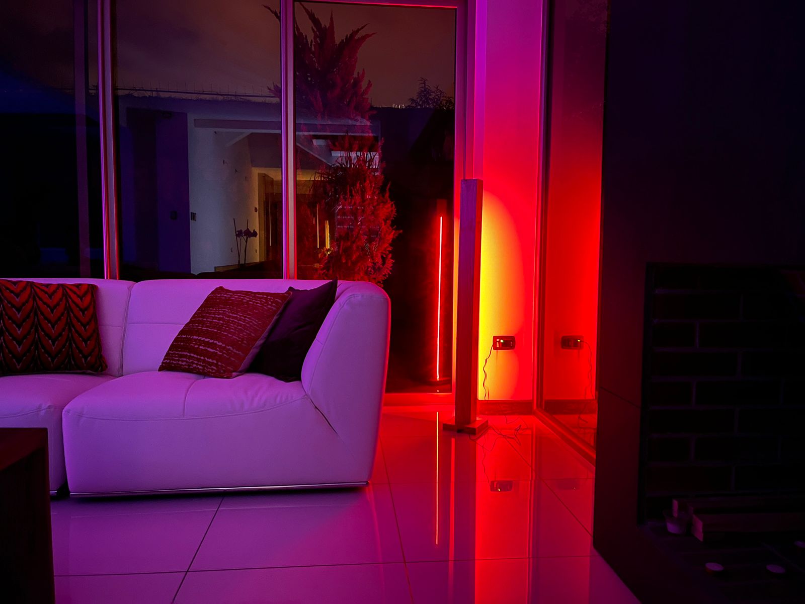 La especial LED de colores 