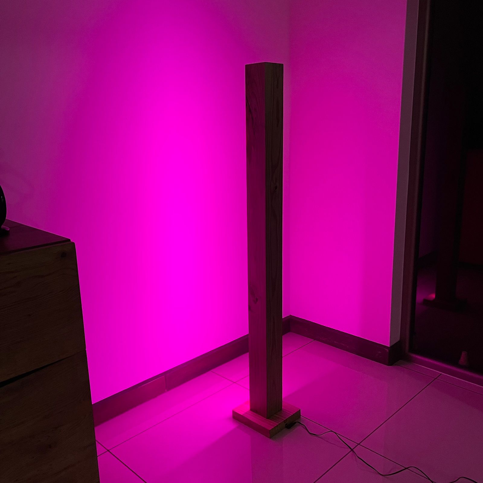 La especial LED de colores 