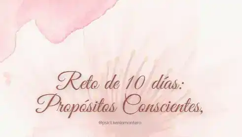 Material Gratuito: Reto 10 días: propósitos conscientes icon