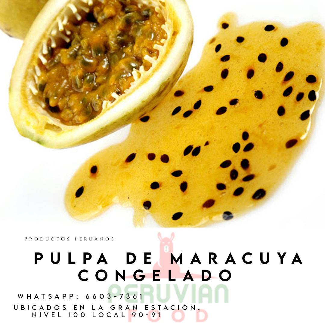 Pulpa de Maracuya Congelado 500 gramos