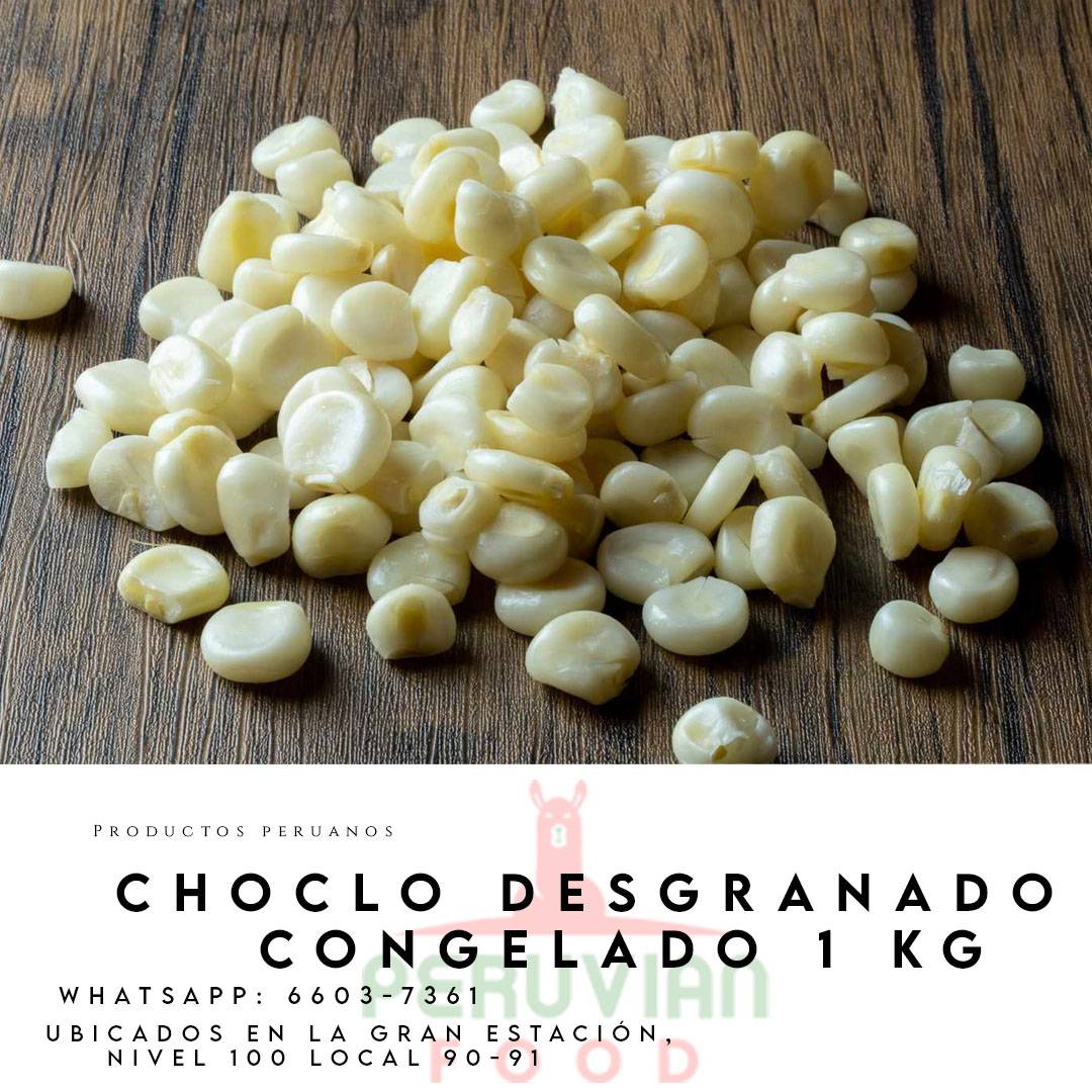Choclo Desgranado 1 kg
