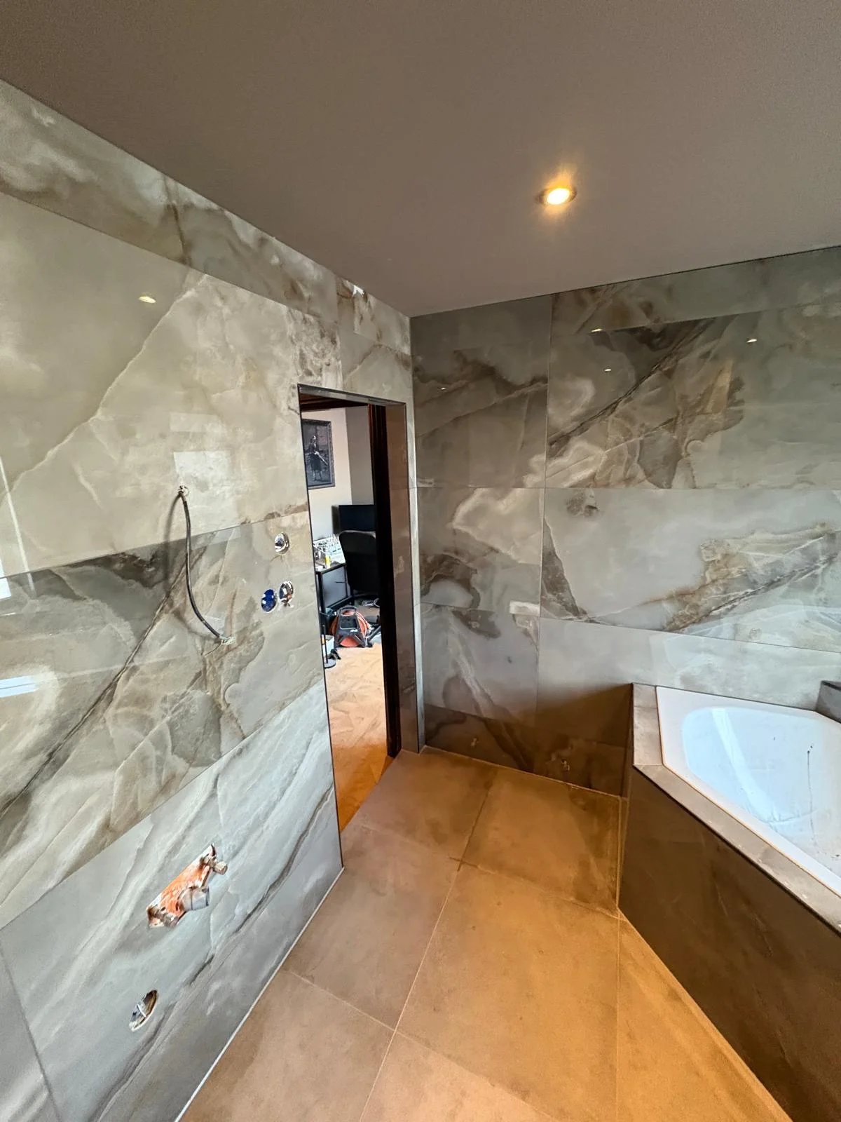 Badkamer tegelwerk