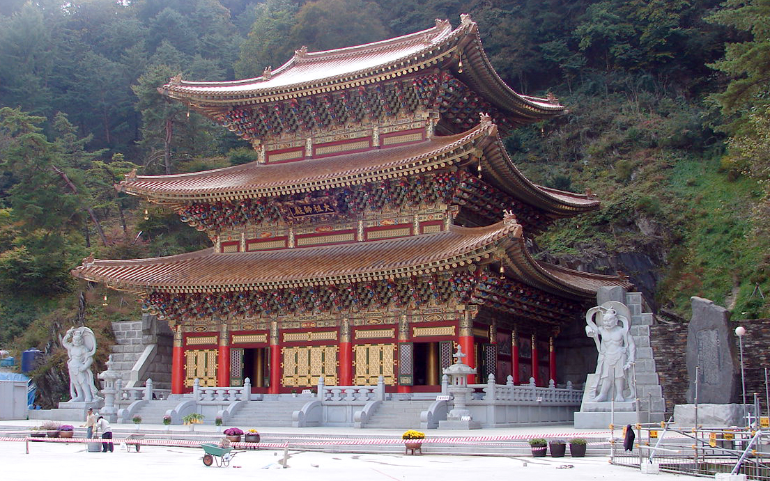 구인사 전경