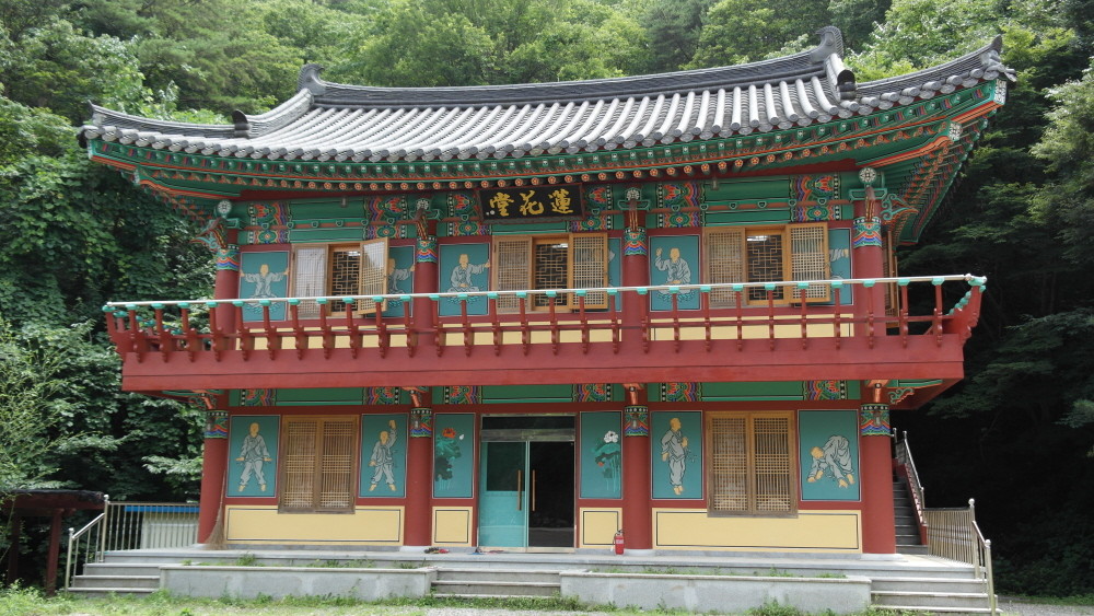 골굴사 전경
