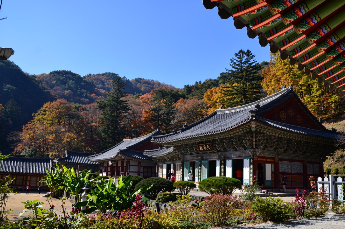 대원사 · 산청 전경