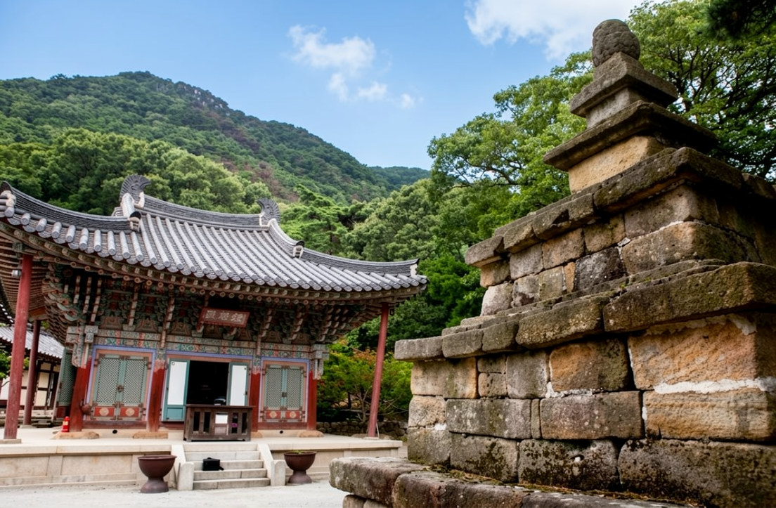도리사 전경