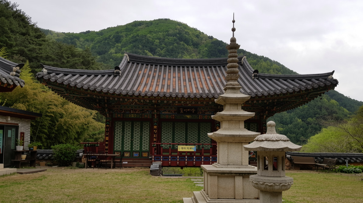 문수암 전경