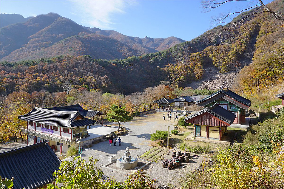 반야사 전경