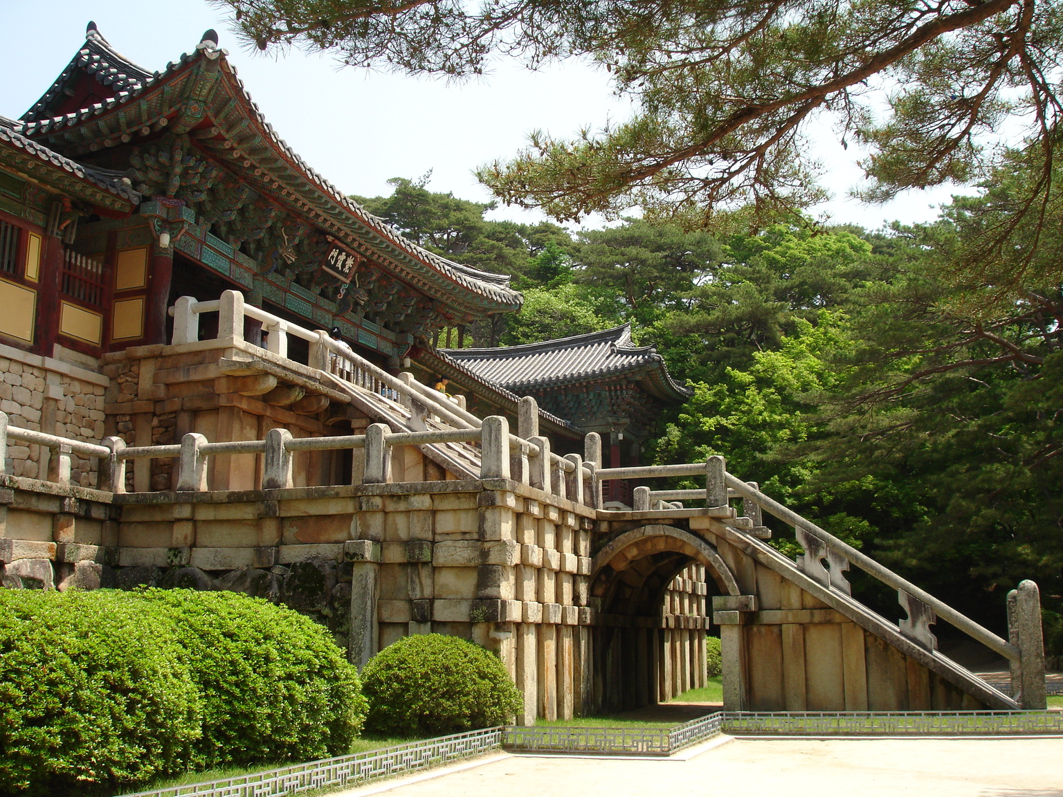 불국사 전경