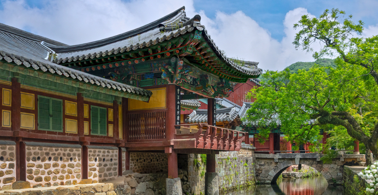 송광사 · 순천 전경