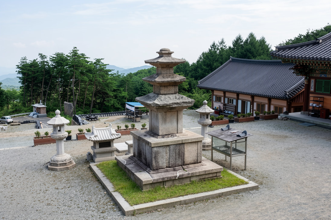 심원사 전경