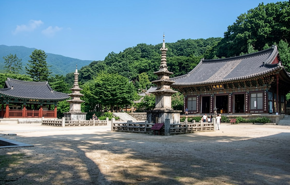 직지사 전경