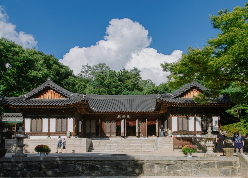 길상사 전경