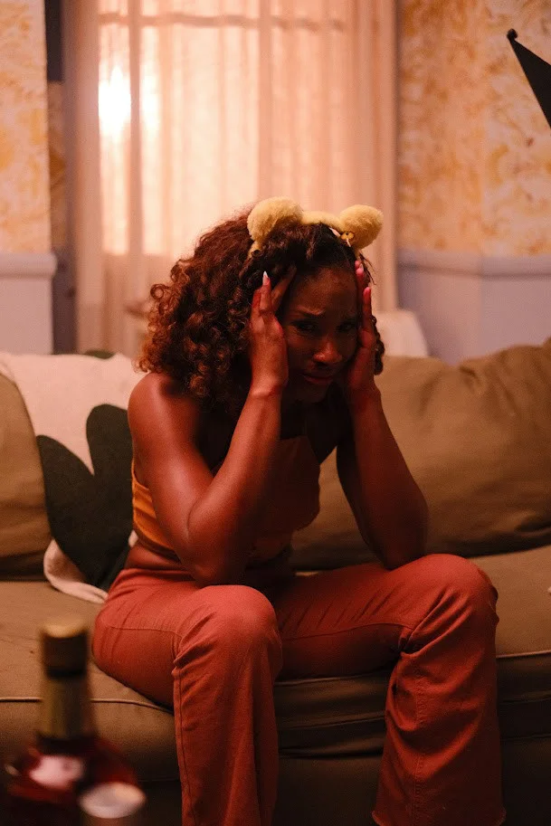 Marie Wilde during scene as Winnie