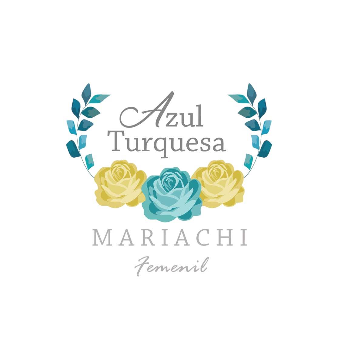 Mariachi Femenil Azul Turquesa 